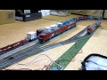 【鉄道模型】HOゲージED75重連走行とDD51重連入替と３重連走行