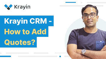 Krayin - How To Add Quotes | Laravel CRM