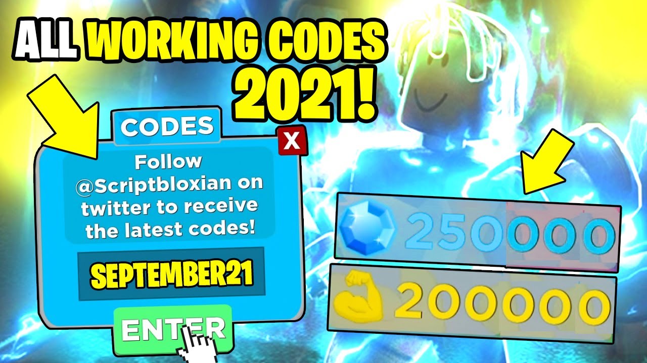 💪 ALL WORKING CODES IN MUSCLE LEGENDS!! [ROBLOX] 