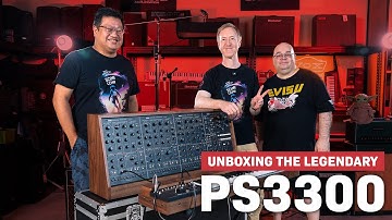 FIRST LOOK: Unboxing the Ultra-Rare KORG PS3300 Synth Reissue! With @synthcommunesg