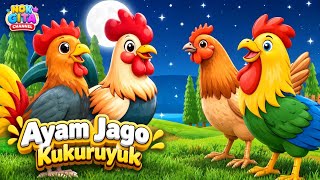 Lagu Anak Anak 🇮🇩 Kukuruyuk | Ayam Berkokok | Lagu Anak & Balita Sangat Viral
