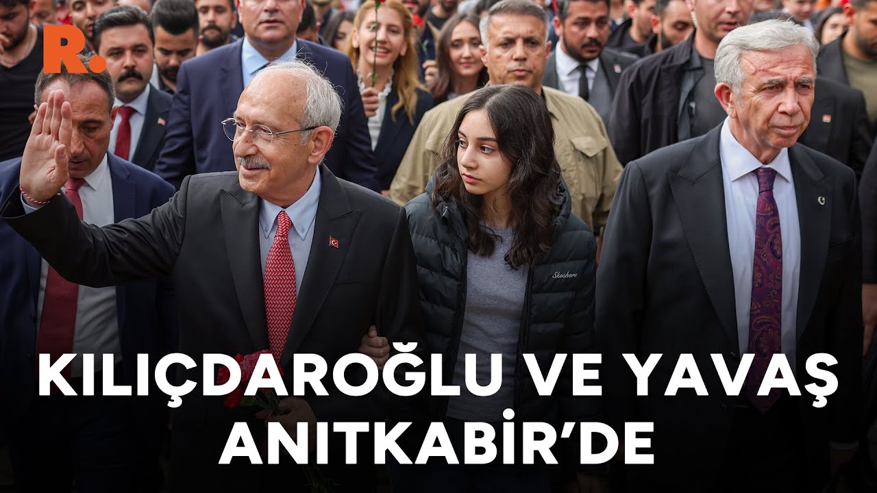 ⁣Kılıçdaroğlu'na Anıtkabir'de yoğun ilgi! İşte o anlar