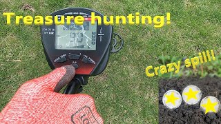 Treasure hunting with an Amazon metal detector! Dr Otek MTXR Test, review, and giveaway!