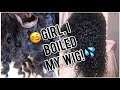 REVIVE YOUR OLD AND CRUSTY CURLY WIG AND MAKE IT LOOK BRAND NEW! BOILING METHOD feat EULLAIR HAIR