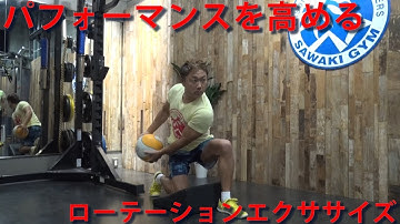 【予告】パフォーマンスを高めるローテーションエクササイズ