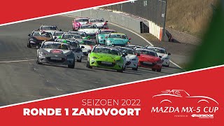 Mazda MX5 Cup - Seizoen 2022 - Ronde 1 Zandvoort