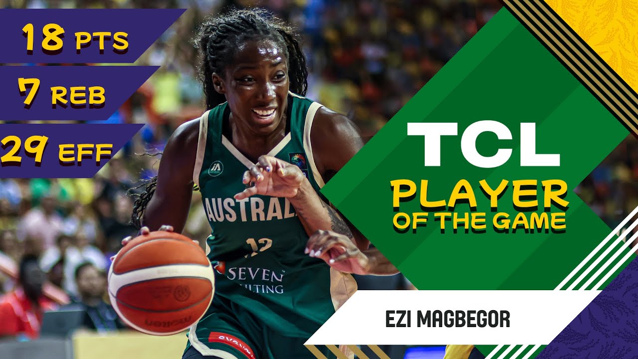Ezi Magbegor (20 PTS) | TCL Player Of The Game | BRA vs AUS