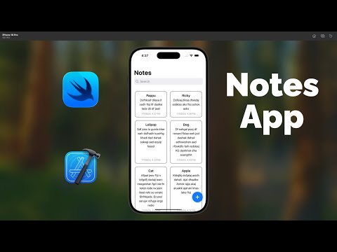 Notes App | iOS  | Xcode | SwiftUI