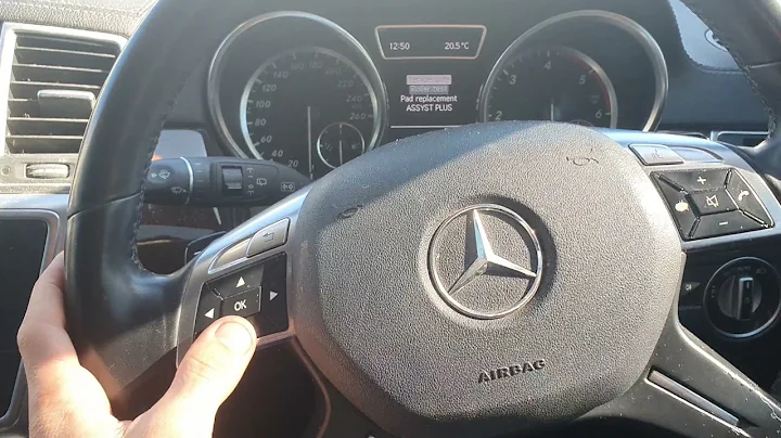 Mercedes Benz ML250 ML350 (W166) 2011-2019 Service Reset