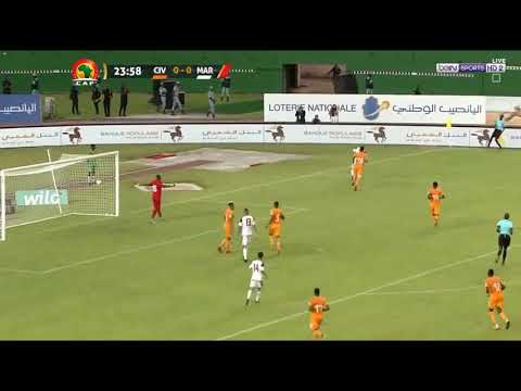 أهداف مباراة المنتخب المغربي والمنتخب الكودفواري 2
