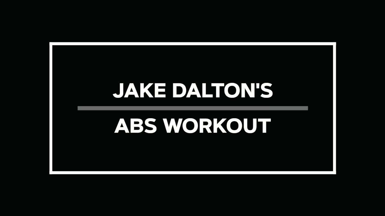 Ab Workout With Jake Dalton - YouTube KAGED MUSCLE