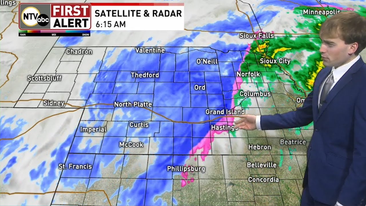 Winter storm impacting the state in your First Alert Forecast - YouTube