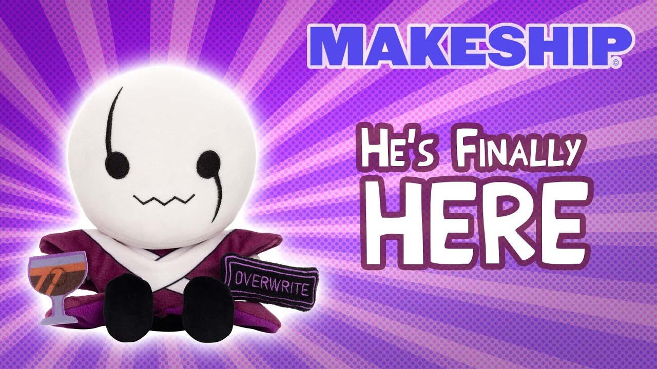 XGASTER PLUSHIE IS HERE - Makeship - YouTube