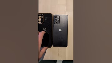 Galaxy A14 cover vs Galaxy A52S5G design test #shorts #youtube #tech