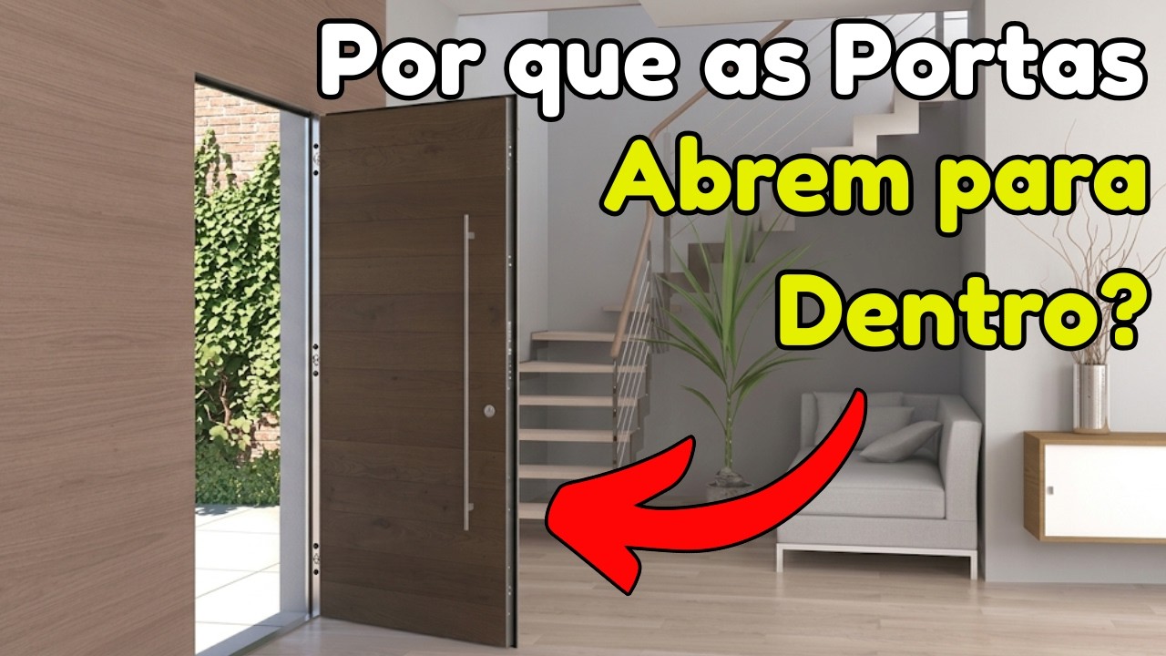 A Verdadeira razão pela qual as Portas Não Abrem para Fora. - YouTube