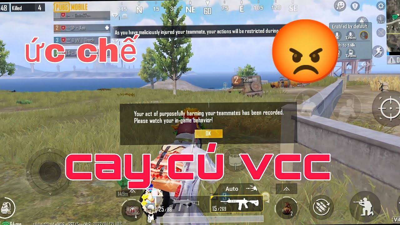 Pha tố cáo từ đồng đội gây ức chế nhất Pubg Mobile, kiểu đồng đội khó chịu nhất khi chơi game