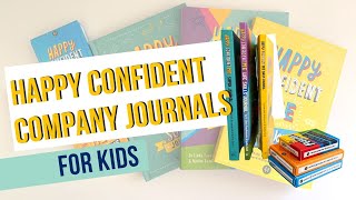 Happy Confident Company Journals For Kids - Gratitude & Growth