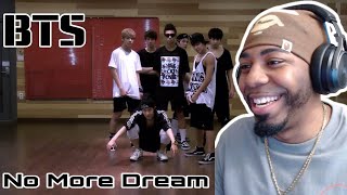 FIRST TIME REACTING TO "BTS NO MORE DREAM DANCE PRACTICE"