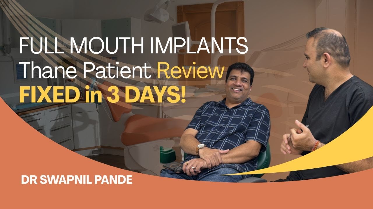 Permanent Teeth in 3 Days   Immediate Loading Basal Implants   Richa Cosmodent Thane