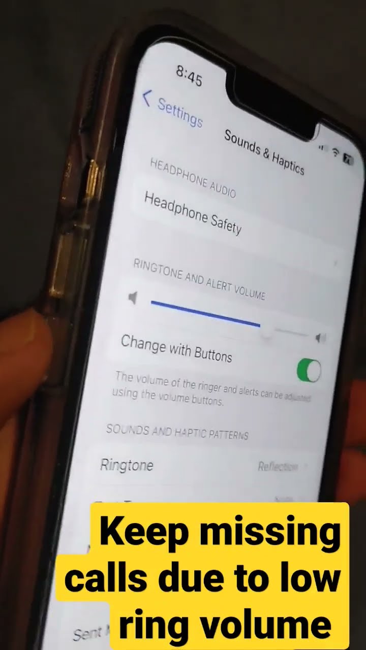 iPhone 11 Pro: How to Set Volume Key to Change Ringer and Alert Sound  Together - YouTube