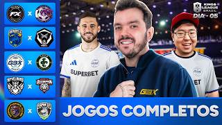 G3X FC X LOUD FC | KingsLeague Brasil Split 2 | DIA 5 - !socio - Siga @Gaules nas redes sociais!