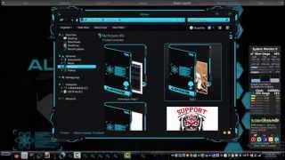 Alienware Eclipse Theme of Emmett's Laptop