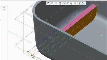 Learn Creo 1.0 - Part 3 | Basic Tutorial to model Plastic Soap Dish Geometry in Pro/E