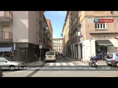 Video TENTA DI RAPIRE UNA BIMBA DALLE BRACCIA DELLA MAMMA: FERMATA DALLA POLIZIA A ROIANO | 13/03/2026