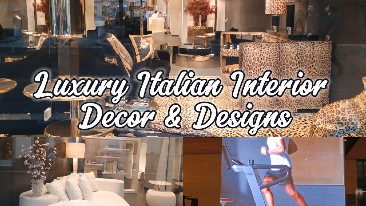 Luxury Italian Interior Decor & Designs | Dolce&Gabbana, Armani/Casa