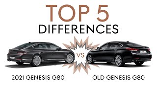 Top 5 Differences  2021 Genesis G80 vs the 2020! Should you upgrade?