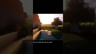 I love that this happened to me. #Shorts #Minecraft #MinecraftShaders #Satisfying #MinecraftEdit