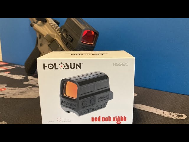 Holosun HS512C - Unboxing and First Impressions - YouTube