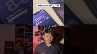 Heart attack aa gaya tha bhai! 😂 Govt. Emergency Alert testing.#shorts