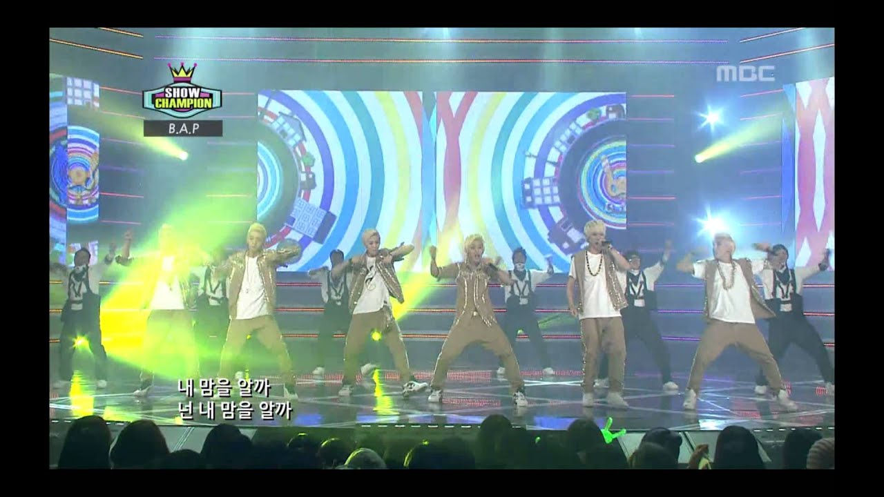 B.A.P - Stop It, 비에이피 - 하지마, Show Champion 20121113