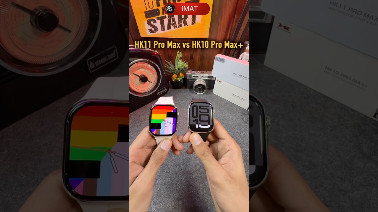 HK11 Pro Max vs HK10 Pro Max+ | Top Apple Watch Alternatives 