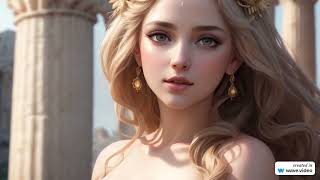 A Mesmerizing Transformation Into Aphrodite Amidst The Splendor Of The Roman Empire