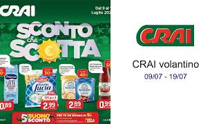 CRAI volantino 09/07 - 19/07