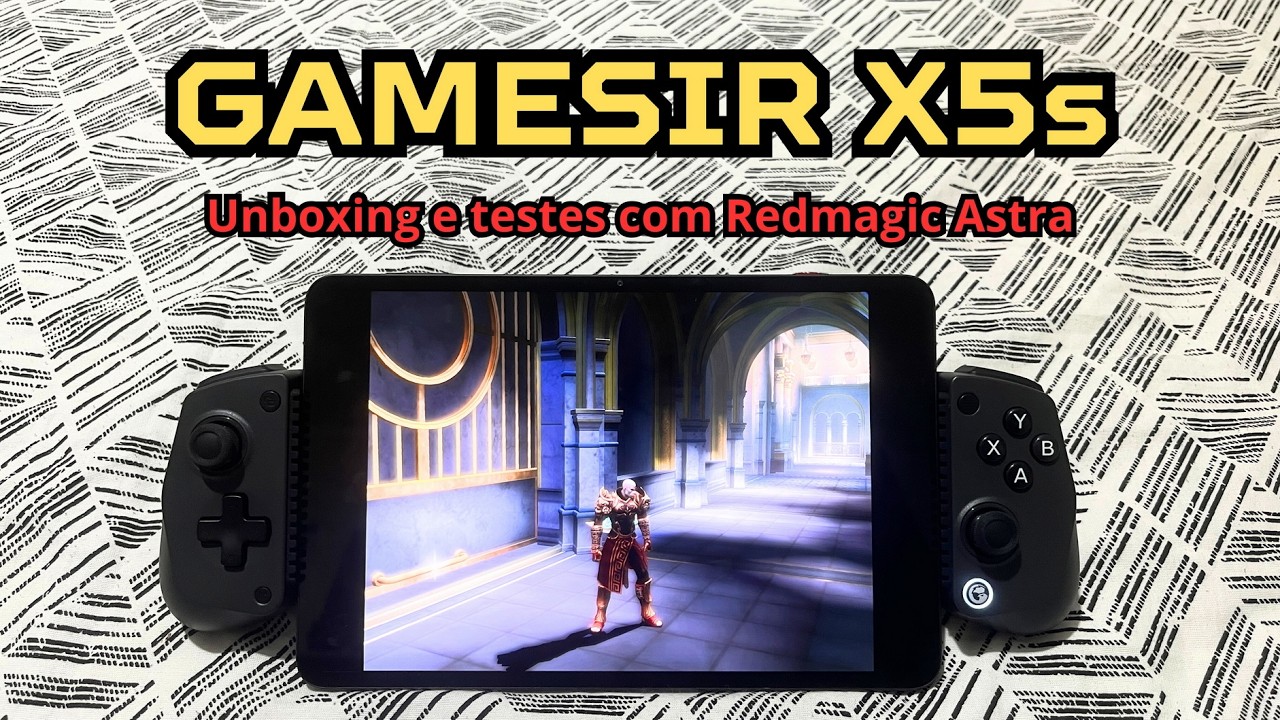 GameSir X5s - Unboxing e Testes + Redmagic Astra - YouTube