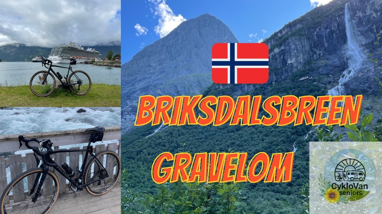 Briksdalsbreen na graveli.