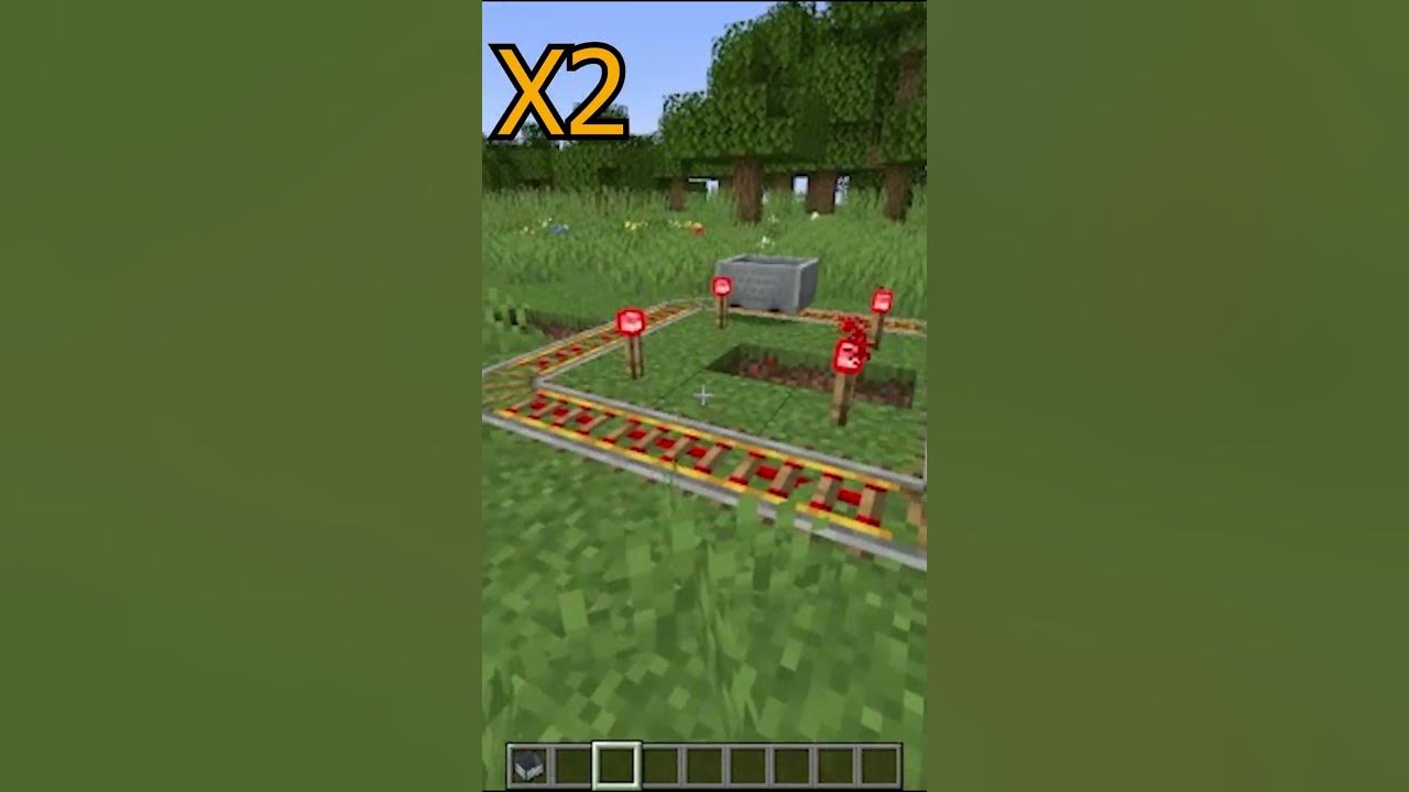 Jak Zrobić Wagonik W Minecraft JAK PRZYŚPIESZYĆ WAGONIK W MINECRAFT 24W34A ? #minecraft #shortvideo #