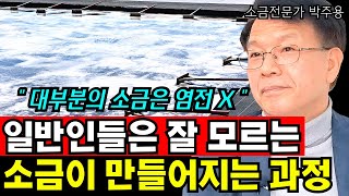 일반인들은 잘 모르는 소금이 만들어지는 방법 I 소금전문가 박주용 1부