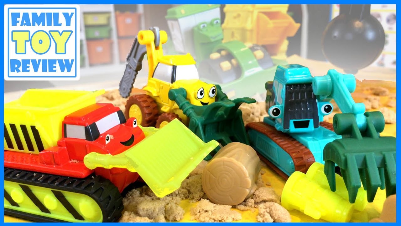 NEW BOB THE BUILDER DIE CAST TOY VEHICLES - Hazard Muck Logging