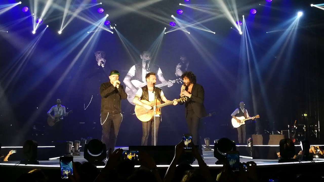 Medley acustico Max Nek Renga - Bari 11-4-2018