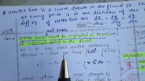 definitions, vortex lines,retilinear votices #lec24 #sec 3#theorem #fluid #sem4#fluiddynamics #maths