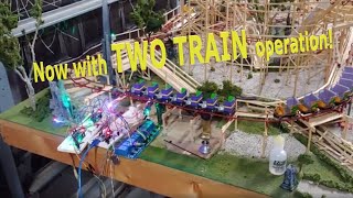 Working Model Coaster: Two Train Block Control