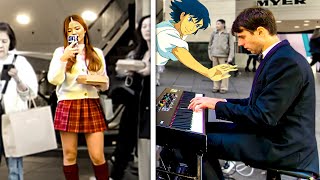 I played 'Howls Moving Castle' on Piano in public