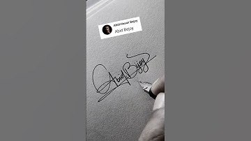 Comments your name #signature #viral #shorts