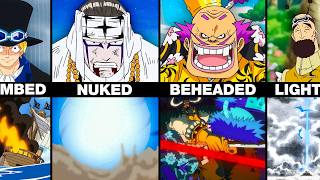 Worst FAKE Deaths in One Piece...