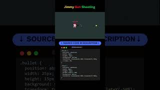 Jimmy Gun Shooting – Bullet Flash Animation Pure CSS! #coding #programming #webdesign #cssanimation
