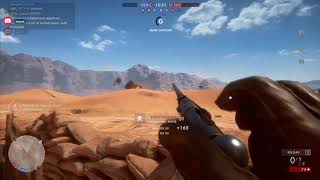 Battlefield 1 Tank hunter game play / Sinai Desert screenshot 5